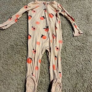 Kyte Baby Peach Zippered Footie